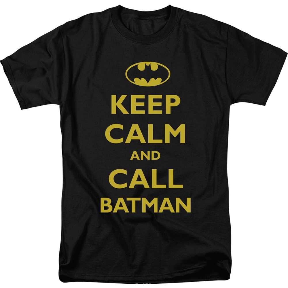 Batman- Keep Calm T-Shirt- Men's
